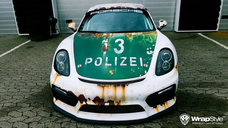  Porsche Cayman GT4 by WrapStyle 2016 года  (фото 5 из 6)